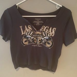 Las Vegas crop top